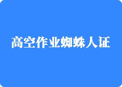 逼穴966逼网站高空作业蜘蛛人证